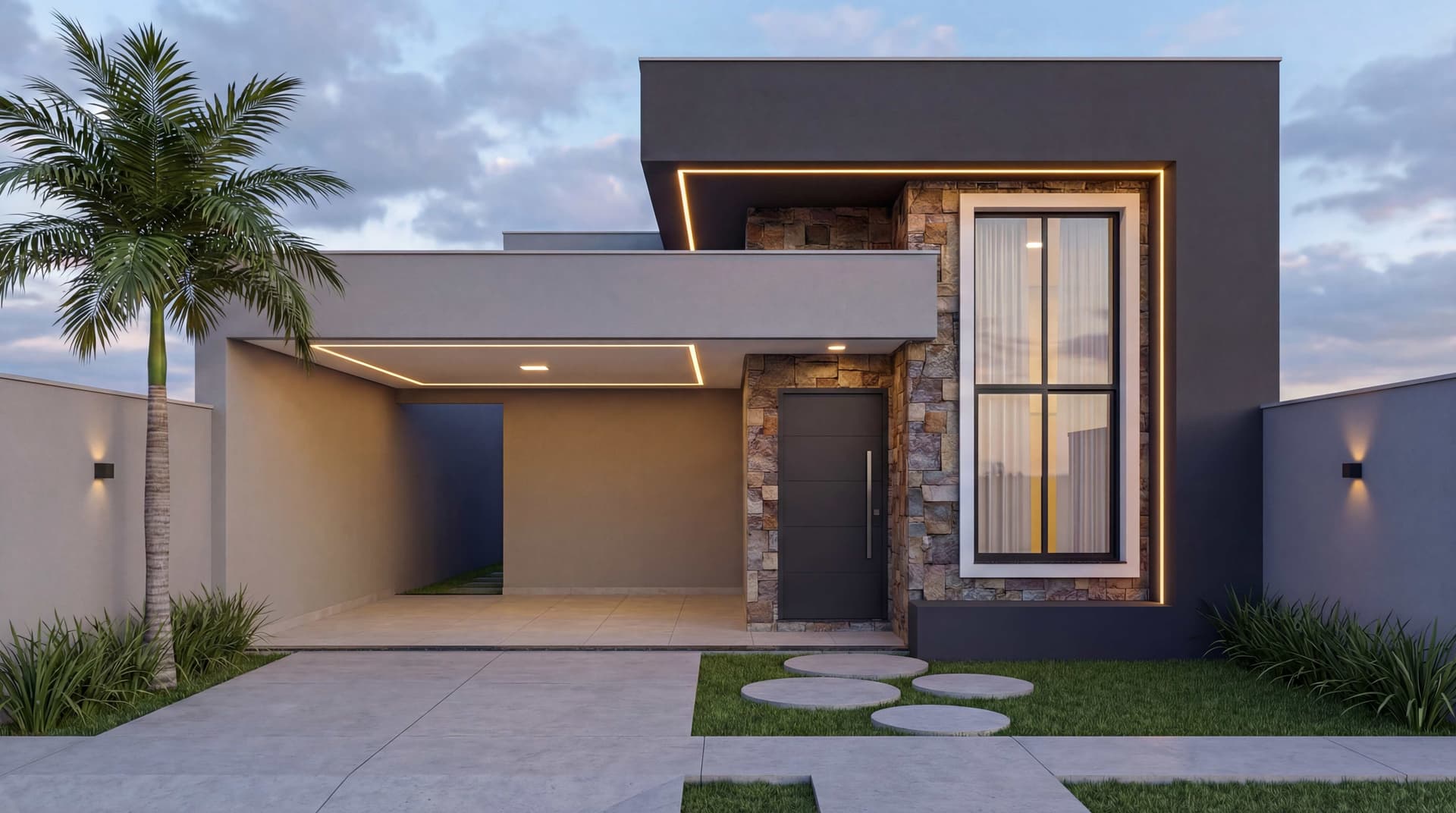 Residência Industrial Moderna