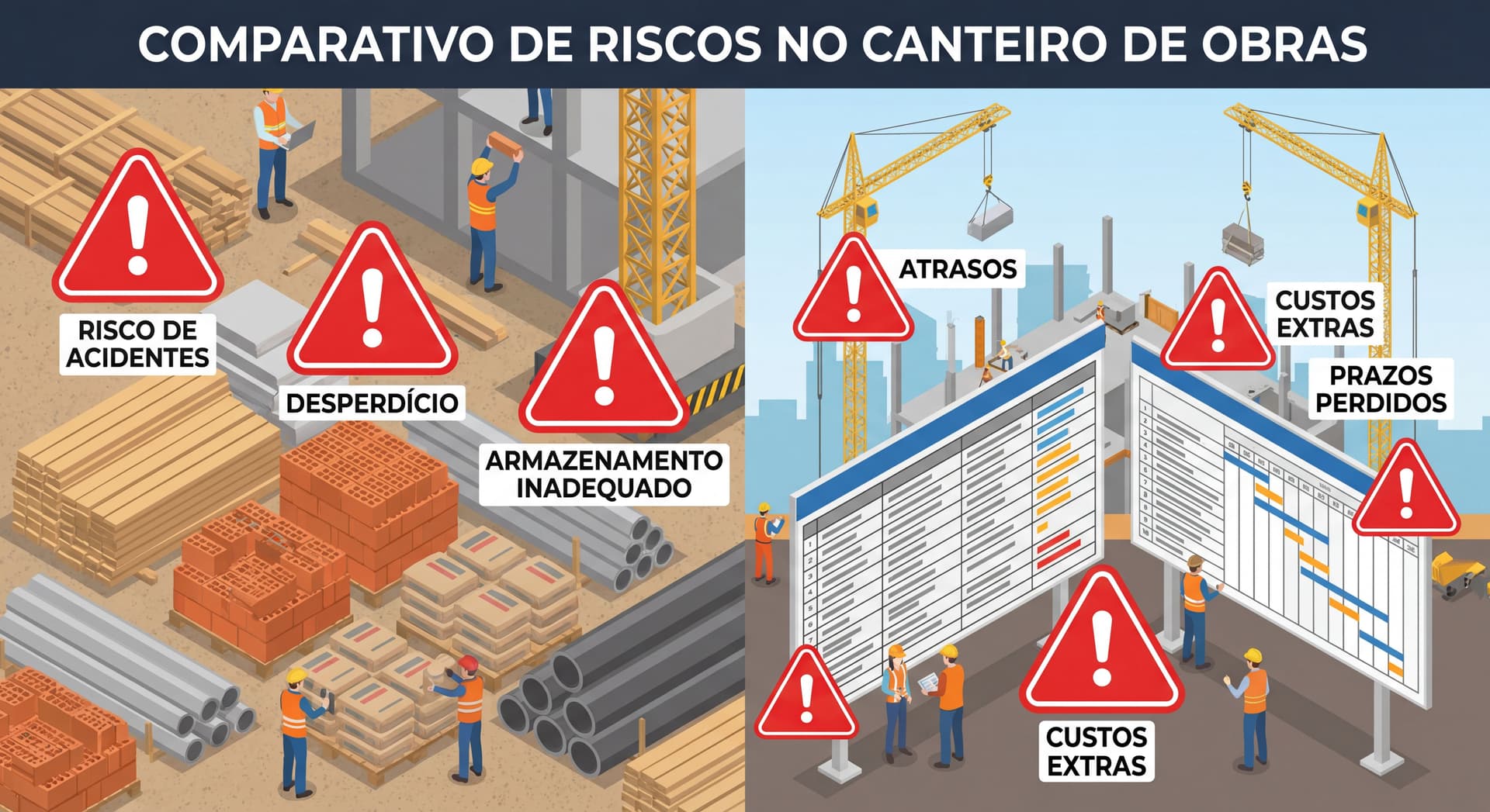 5 erros no planejamento da obra que destroem o seu orçamento